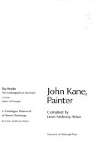 Cover of John Kane, Painter