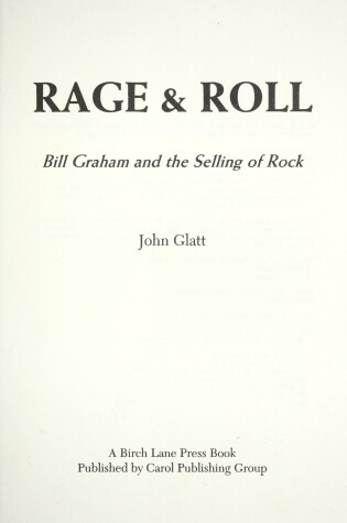 Cover of Rage & Roll