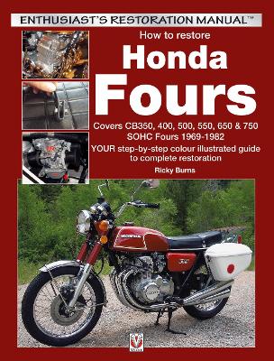 Book cover for How to restore Honda SOHC Fours