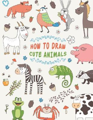 Book cover for How to Draw Cute Animals