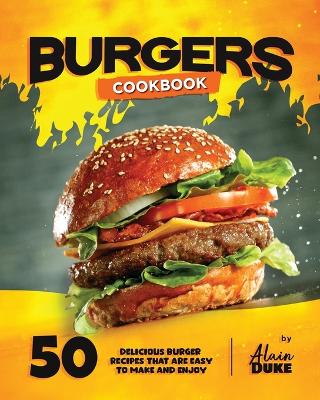 Book cover for Burgers Cookbook