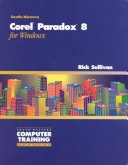 Book cover for Corel Paradox 8