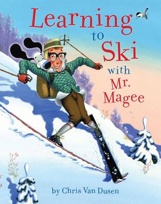 Book cover for Learning to Ski with Mr. Magee