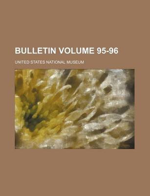 Book cover for Bulletin Volume 95-96
