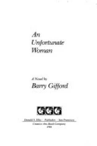 Cover of An Unfortunate Woman