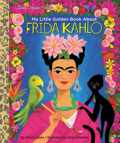 Cover of My Little Golden Book About Frida Kahlo