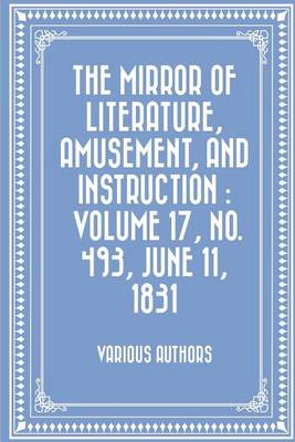 Book cover for The Mirror of Literature, Amusement, and Instruction