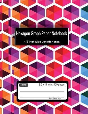 Cover of Hexagon Graph Paper Notebook