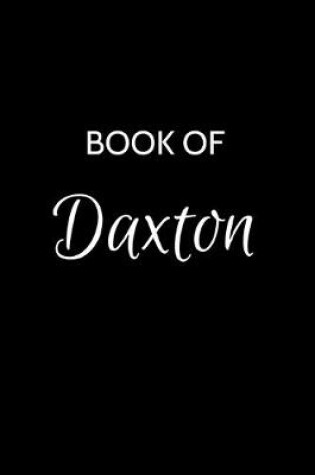 Cover of Book of Daxton
