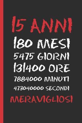 Book cover for 15 Anni Meravigliosi