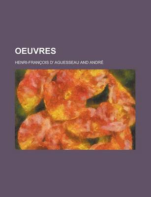 Book cover for Oeuvres