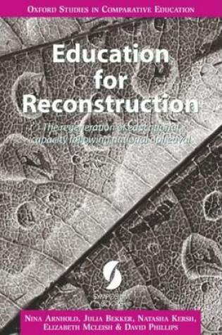 Cover of Education for Reconstruction