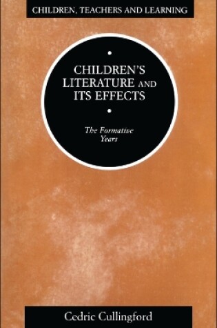 Cover of Children's Literature and its Effects