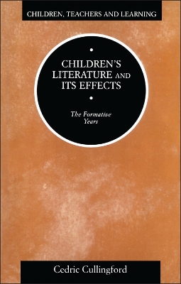 Book cover for Children's Literature and its Effects