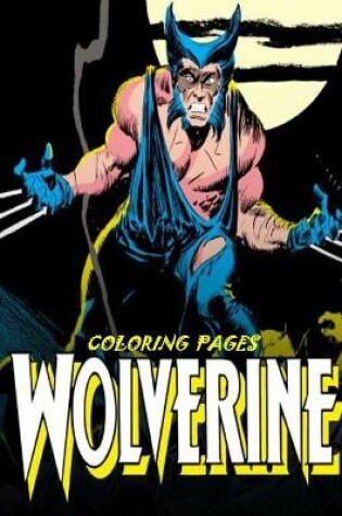 Cover of Wolverine Coloring pages