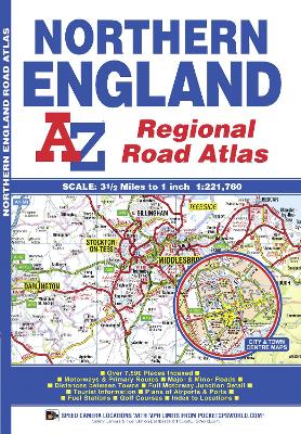 Cover of Northern England Regional Road Atlas