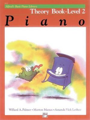 Cover of Alfred's Basic Piano Library Theory 2