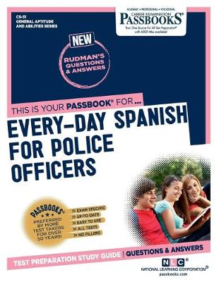 Book cover for Every-Day Spanish For Police Officers (CS-31)