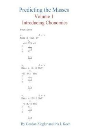 Cover of Predicting the Masses, Volume 1, Introducing Chonomics