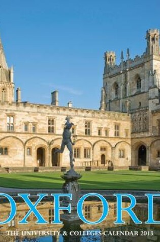 Cover of Oxford Colleges Large Calendar 2013