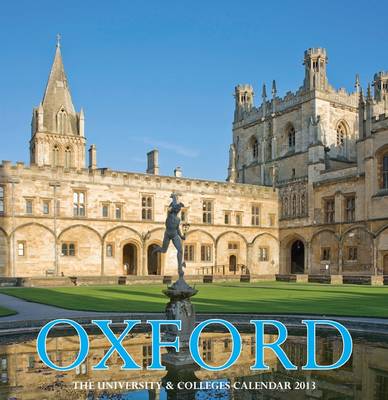Book cover for Oxford Colleges Large Calendar 2013