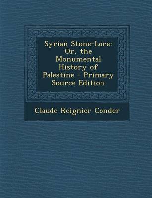 Book cover for Syrian Stone-Lore