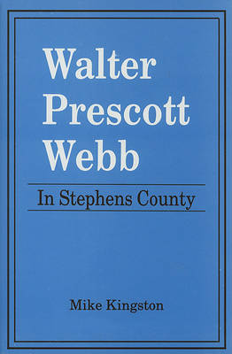 Book cover for Walter Prescott Webb