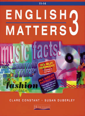 Cover of English Matters 11-14 Student Book 3