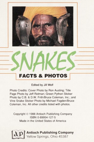 Cover of Snakes