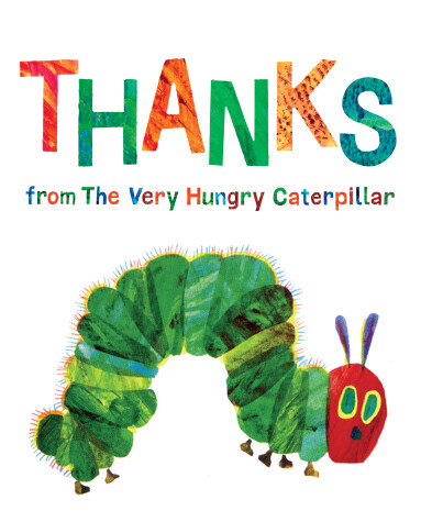 Book cover for Thanks from The Very Hungry Caterpillar