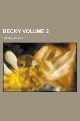 Cover of Becky Volume 2