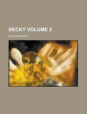 Book cover for Becky Volume 2