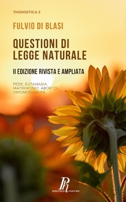 Book cover for Questioni di legge naturale