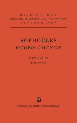 Book cover for Oedipus Coloneus Pb