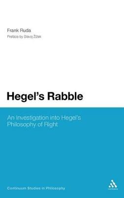Book cover for Hegel's Rabble