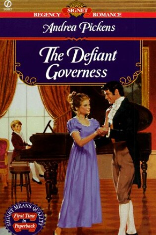 Cover of The Defiant Governess