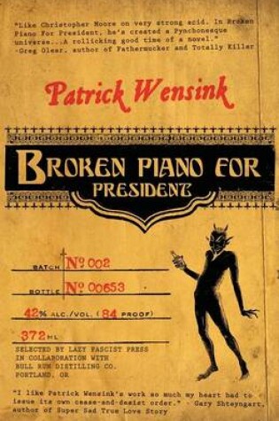 Cover of Broken Piano for President