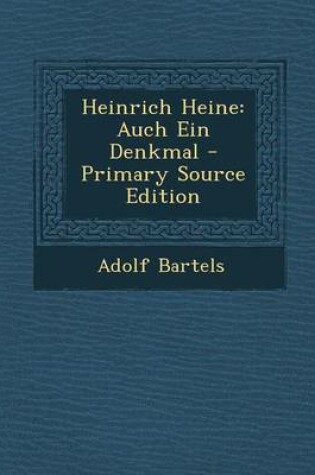 Cover of Heinrich Heine