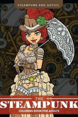 Cover of Steampunk coloring books for adults