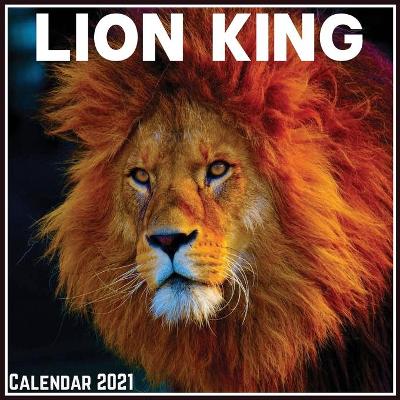 Book cover for Lion King Calendar 2021