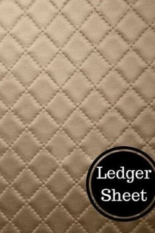 Cover of Ledger Sheet
