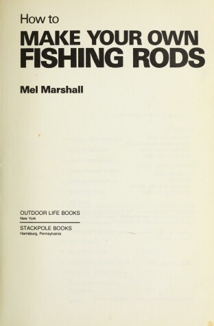 Book cover for How to Make Your Own Fishing Rods