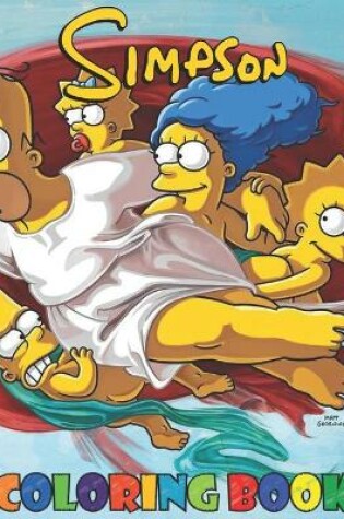 Cover of The Simpsons Coloring Book