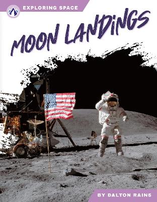 Book cover for Moon Landings