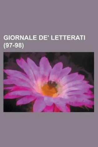 Cover of Giornale de' Letterati (97-98)