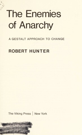 Book cover for Enemies of Anarchy