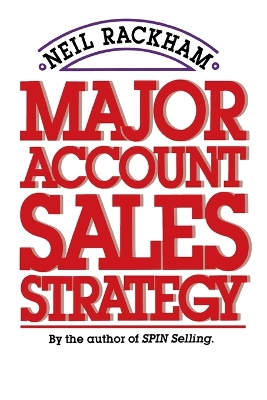 Cover of Major Account Sales Strategy (PB)