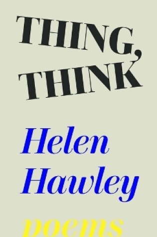 Cover of Thing, Think