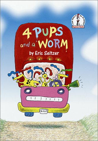 Book cover for 4 Pups and a Worm