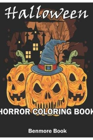 Cover of Halloween Horror Coloring Book